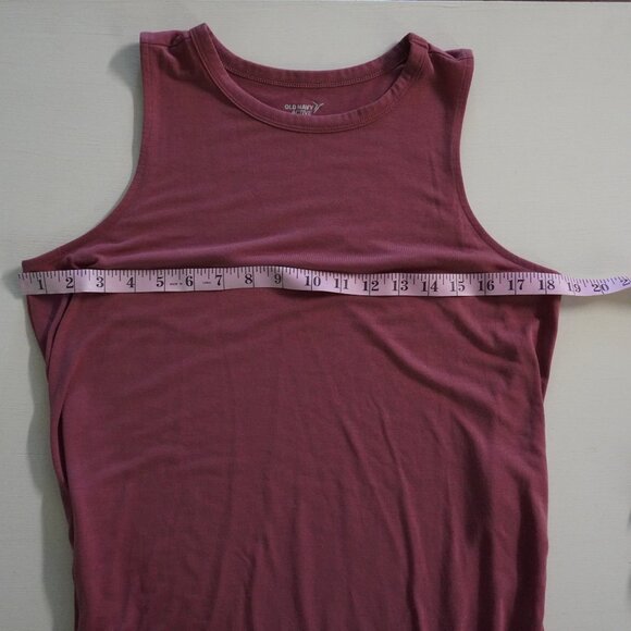 Old Navy Active Go Dry Long Tank Mauve Size Small - Picture 4 of 7